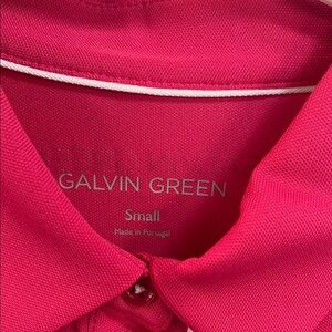 Brand New Galvin Green Deep Pink Polo Shirt